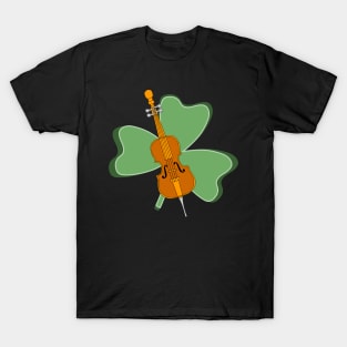 Shamrock Cello T-Shirt